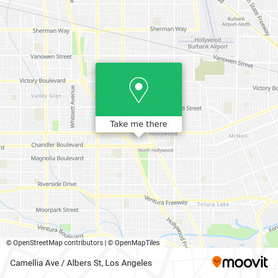 Camellia Ave / Albers St map