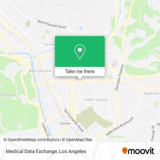 Medical Data Exchange map