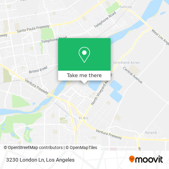 Mapa de 3230 London Ln