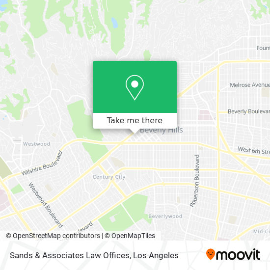 Sands & Associates Law Offices map