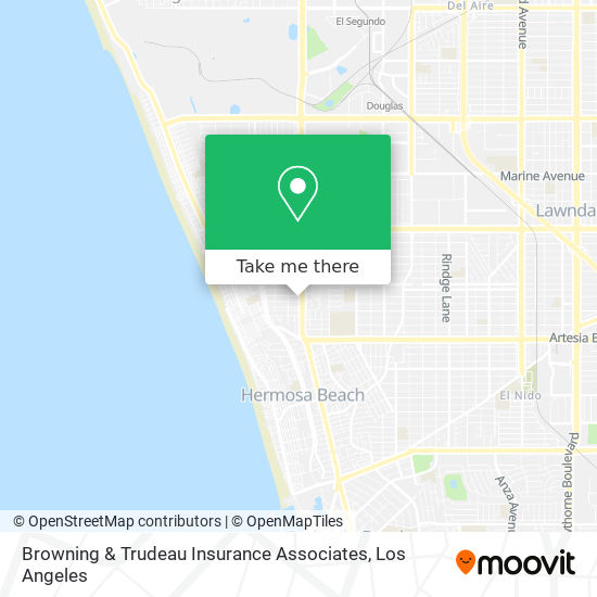 Browning & Trudeau Insurance Associates map