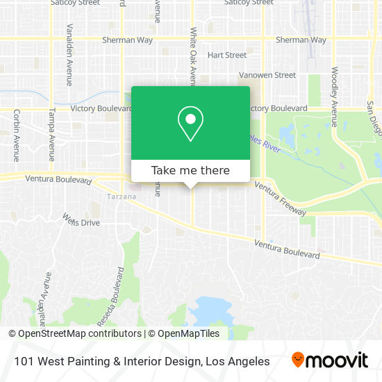 101 West Painting & Interior Design map