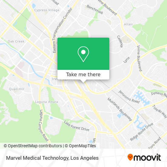 Mapa de Marvel Medical Technology