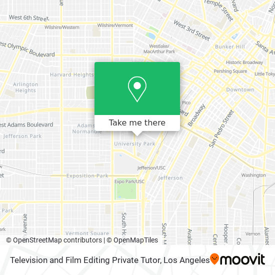 Television and Film Editing Private Tutor map