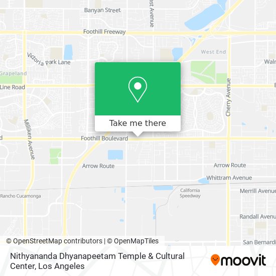 Nithyananda Dhyanapeetam Temple & Cultural Center map