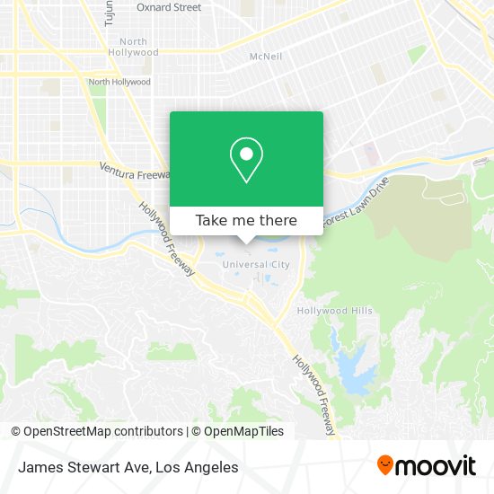 Mapa de James Stewart Ave