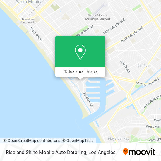 Mapa de Rise and Shine Mobile Auto Detailing