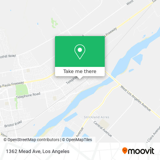 Mapa de 1362 Mead Ave