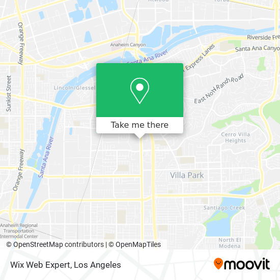 Wix Web Expert map