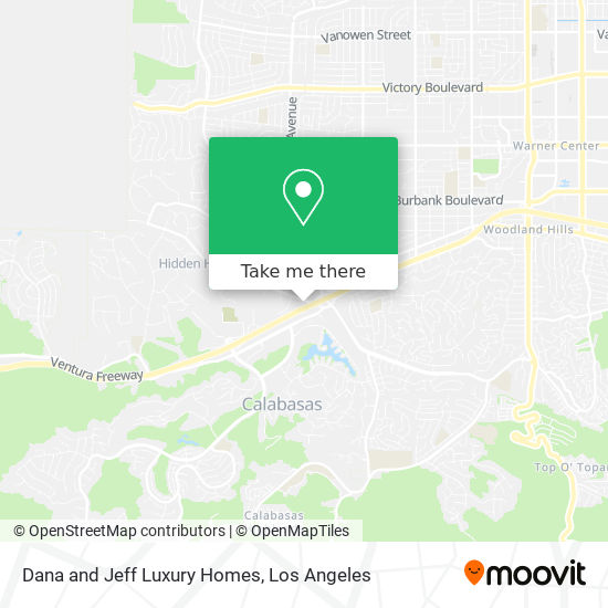 Mapa de Dana and Jeff Luxury Homes