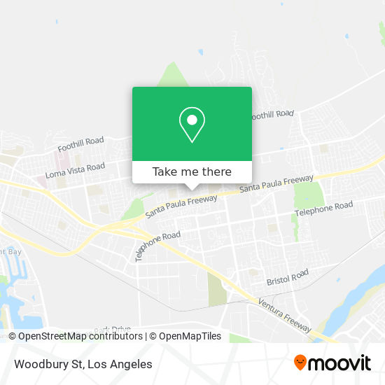 Woodbury St map