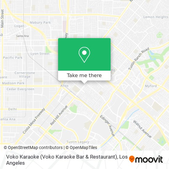 Mapa de Voko Karaoke (Voko Karaoke Bar & Restaurant)