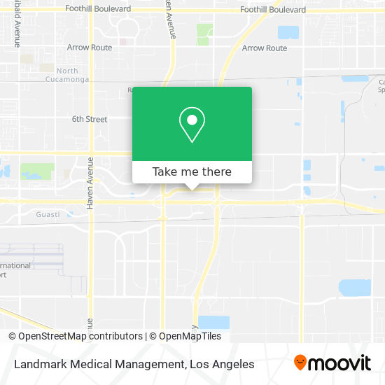 Landmark Medical Management map