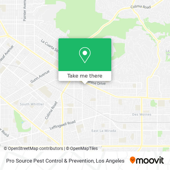 Pro Source Pest Control & Prevention map