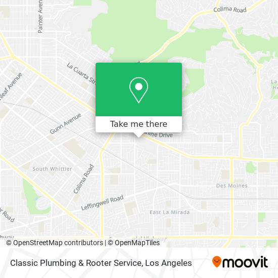 Mapa de Classic Plumbing & Rooter Service