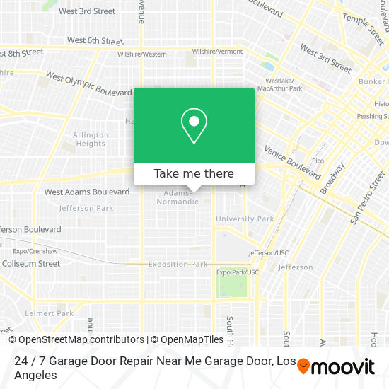 24 / 7 Garage Door Repair Near Me Garage Door map