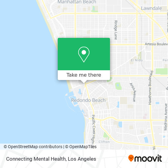 Mapa de Connecting Mental Health