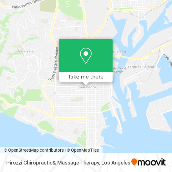 Pirozzi Chiropractic& Massage Therapy map