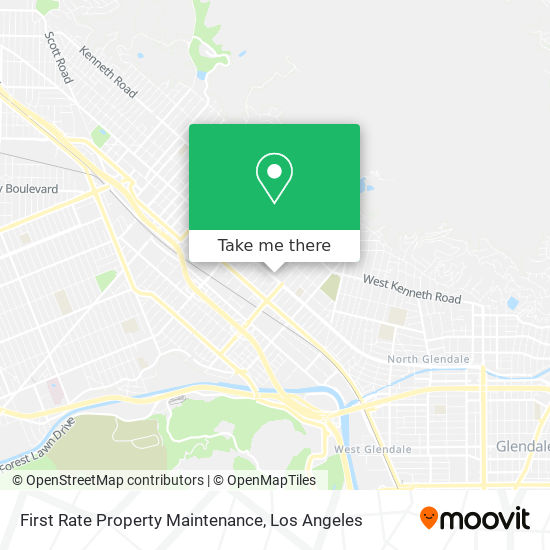 First Rate Property Maintenance map