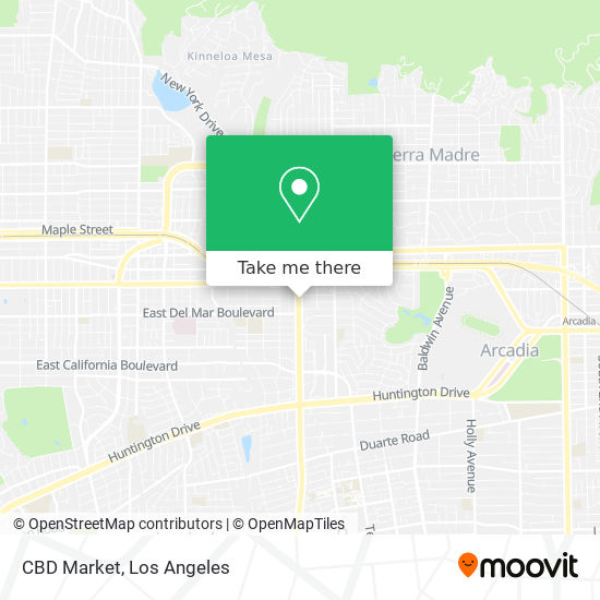 CBD Market map