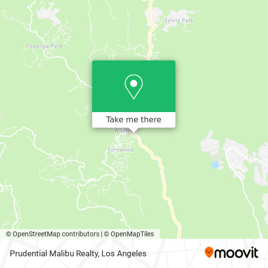 Prudential Malibu Realty map