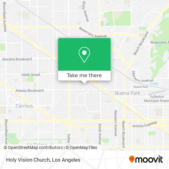 Holy Vision Church map