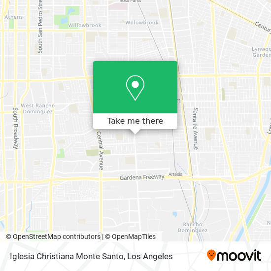 Iglesia Christiana Monte Santo map