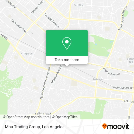 Mapa de Mba Trading Group
