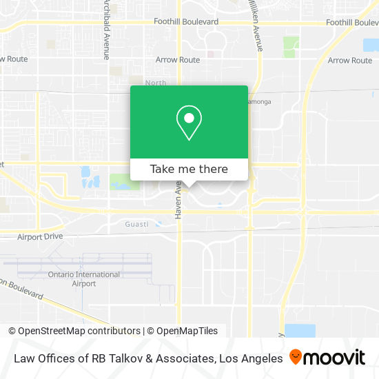 Law Offices of RB Talkov & Associates map