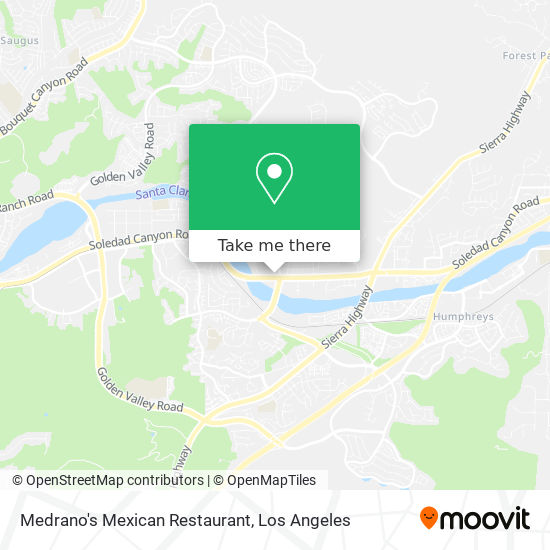Mapa de Medrano's Mexican Restaurant