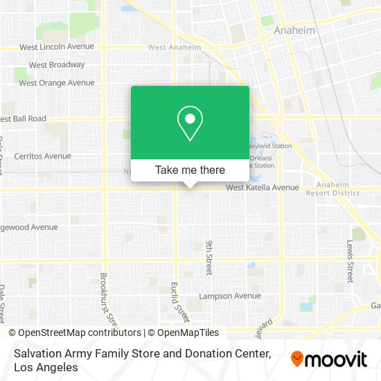 Salvation Army Family Store and Donation Center map