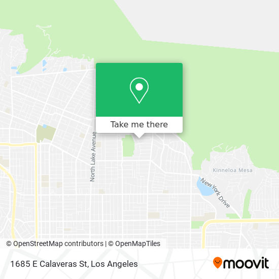 1685 E Calaveras St map