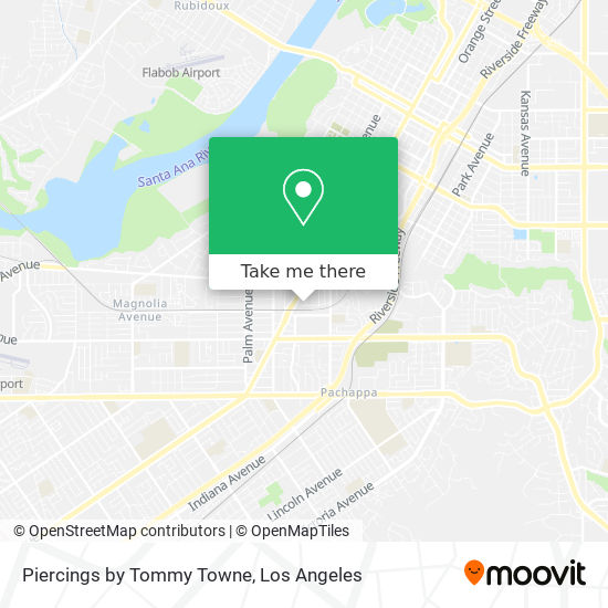 Mapa de Piercings by Tommy Towne