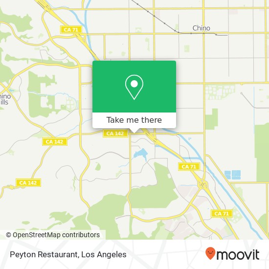 Peyton Restaurant map
