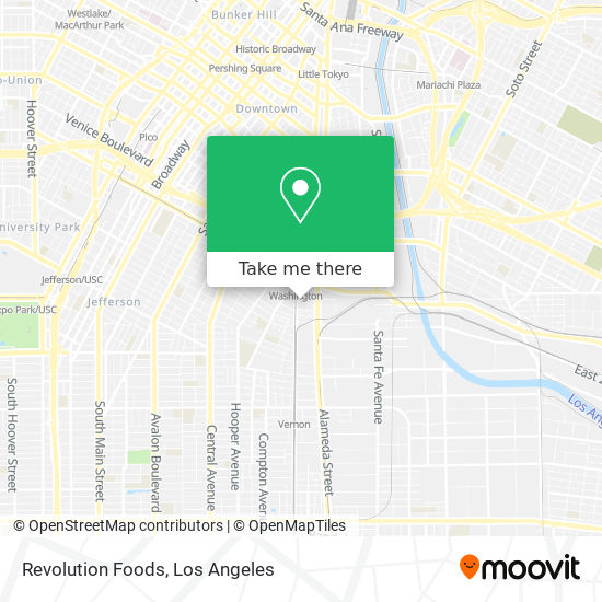 Revolution Foods map