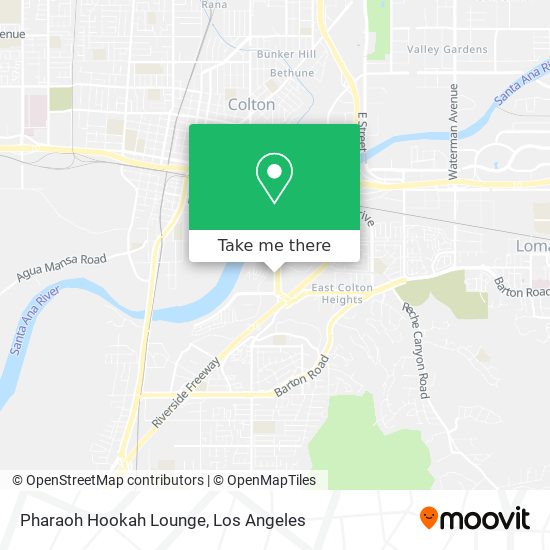 Mapa de Pharaoh Hookah Lounge