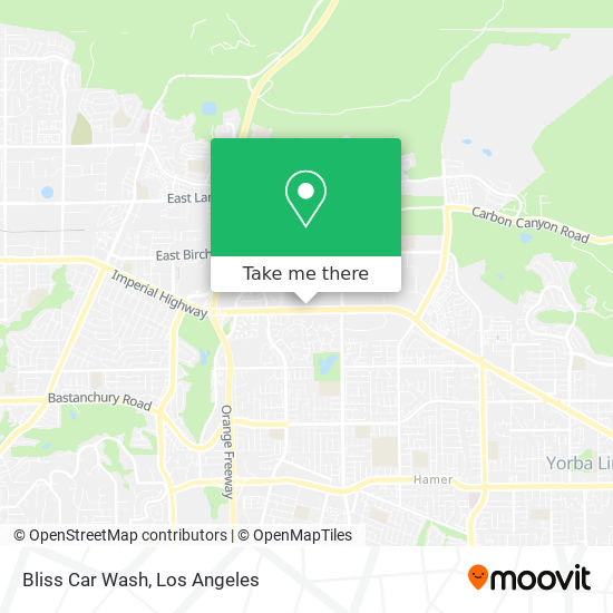 Bliss Car Wash map