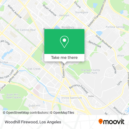 Woodhill Firewood map