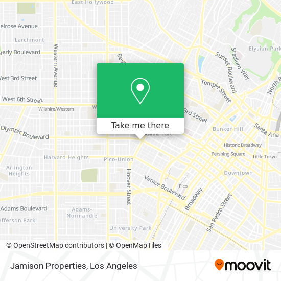 Jamison Properties map