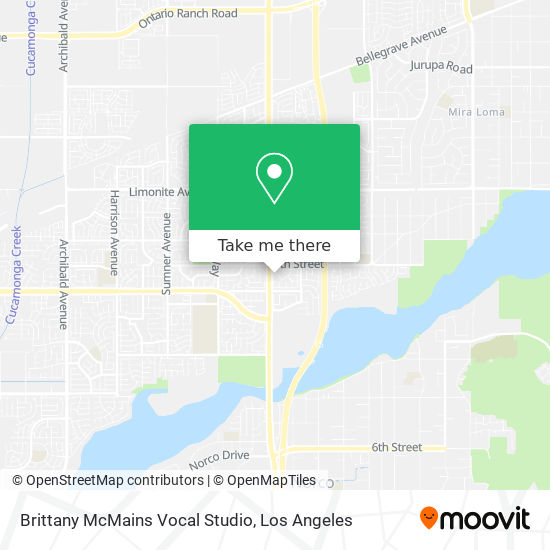 Brittany McMains Vocal Studio map