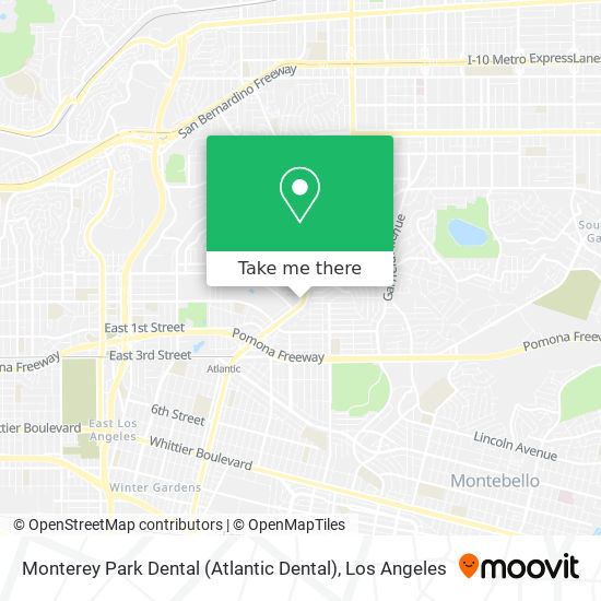 Monterey Park Dental (Atlantic Dental) map