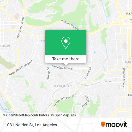 Mapa de 1031 Nolden St