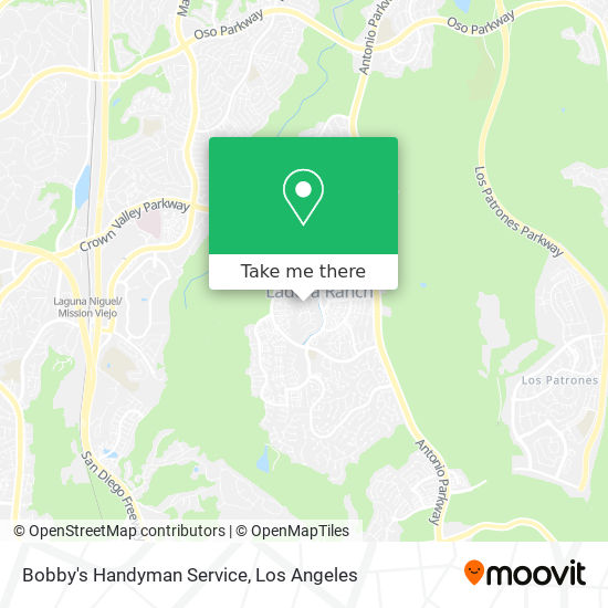 Bobby's Handyman Service map