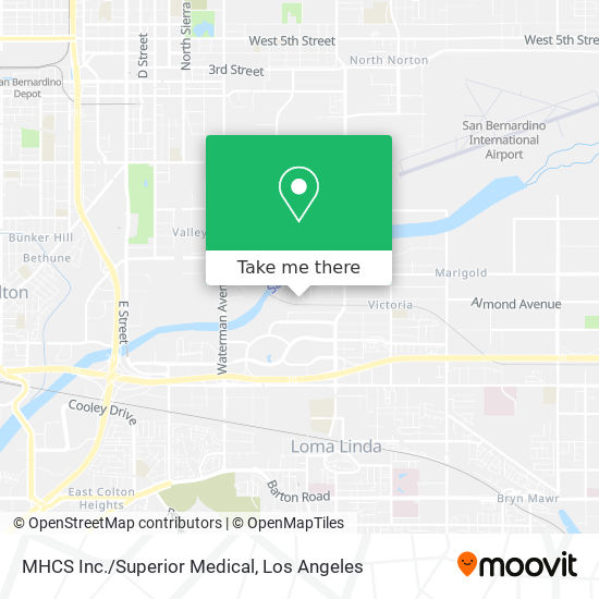 MHCS Inc./Superior Medical map