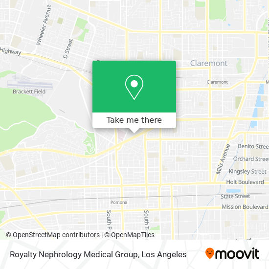 Mapa de Royalty Nephrology Medical Group