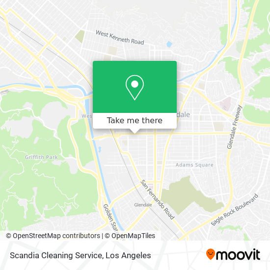 Scandia Cleaning Service map