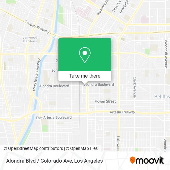 Alondra Blvd / Colorado Ave map