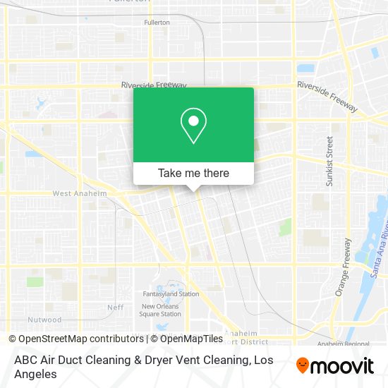 ABC Air Duct Cleaning & Dryer Vent Cleaning map