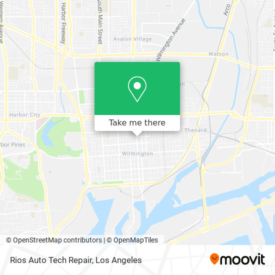 Mapa de Rios Auto Tech Repair