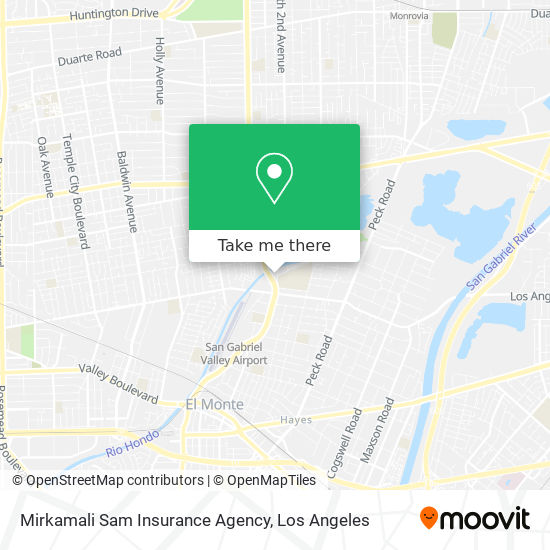 Mapa de Mirkamali Sam Insurance Agency